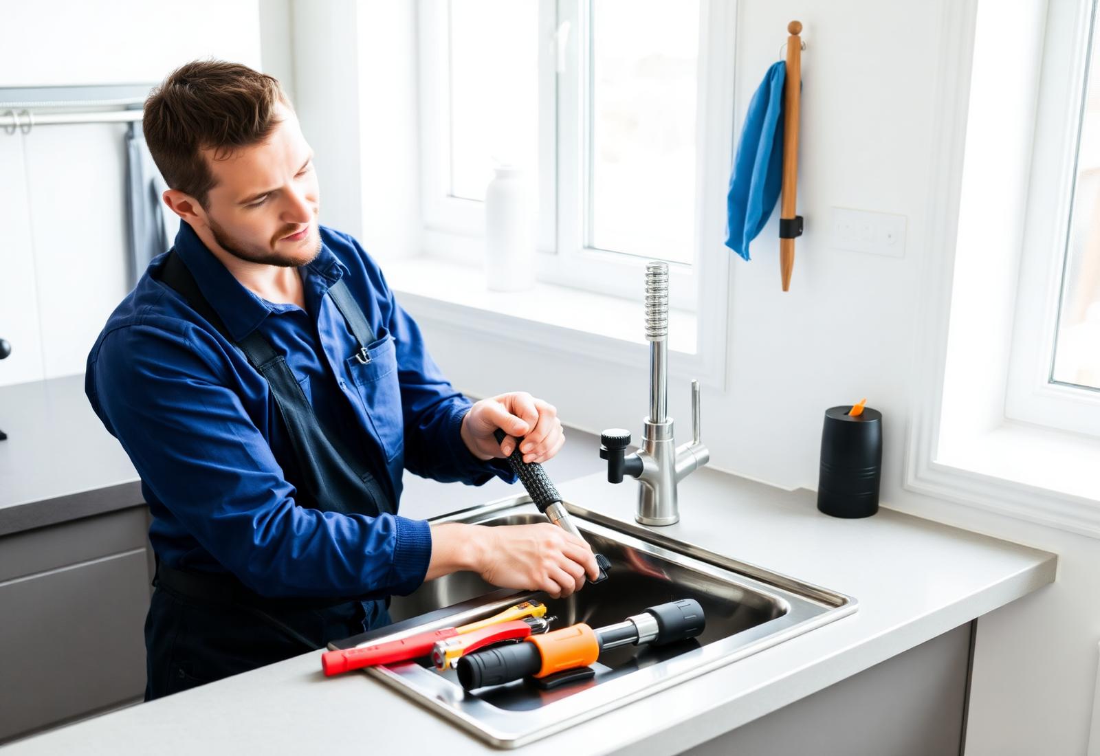 ARA Techniek loodgieter aan het werk